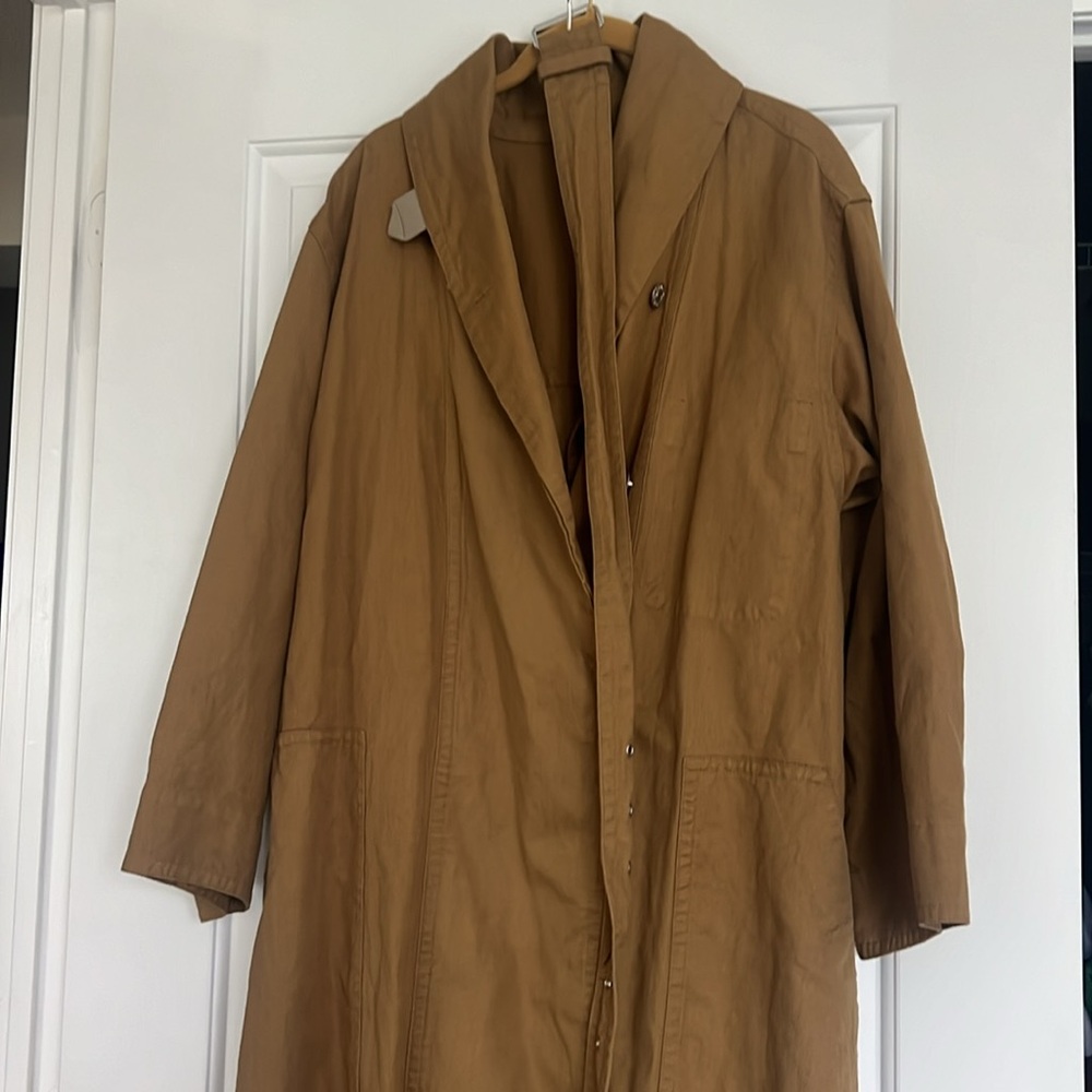 Isabel Marant Tan Belted Trench Coat - Picture 6 of 14